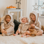 Long-Sleeve Poncho TEDDY - For KIDS (Size 122-150)