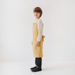 Linen Daily Apron for Kids - Honey - Image 5