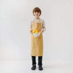 Linen Daily Apron for Kids - Honey - Image 3
