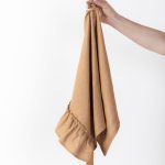 Linen Kitchen Towel With Ruffles - Image 7