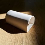 Ceramic wall light CURVE - Extra Matte White - Image 4