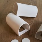 Ceramic wall light CURVE - Extra Matte White - Image 3