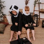 Long-Sleeve Poncho PANDA - For KIDS (Size 122-150) - Image 2
