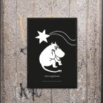 Moomintroll Novels Poster, 50x70 cm