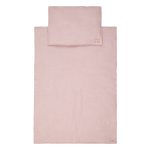 Muslin Baby Blanket + Pillow Set - Baby Pink - Image 2