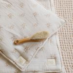 Muslin Baby Blanket + Pillow Set - Boho Flowers - Image 2