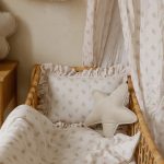 Muslin Baby Blanket + Pillow Set - Boho Flowers - Image 3