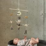 Origami Nursery Mobile - Gold Dust - Image 7