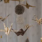 Origami Nursery Mobile - Gold Dust - Image 4