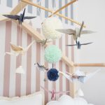 Origami Nursery Mobile - Pastel Colors - Image 4