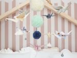 Origami Nursery Mobile - Pastel Colors - Image 5
