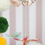 Origami Nursery Mobile - Vintage Vibe - Image 3