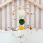 Origami Nursery Mobile - Vintage Vibe