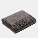 Luxurious Natural Superfine Alpaca Wool Boucle Throw - Image 4