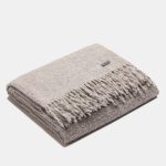 Luxurious Natural Superfine Alpaca Wool Boucle Throw - Image 7
