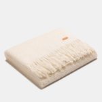Luxurious Natural Superfine Alpaca Wool Boucle Throw - Image 6