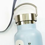 Water Bottle / Thermos – Puppy – Blue 350ml Stainless Steel