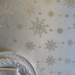 Rectangular Tablecloth - Golden Snowfall