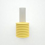 Ribble Wall Vase – Yellow - Image 2