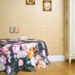 Round Tablecloth - Francine Black - Image 2