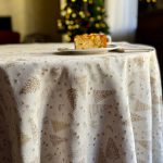 Round Tablecloth - Golden Forest