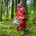 Short-Sleeve Poncho FOX - For KIDS (Size 122-150)