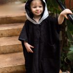 Short-Sleeve Poncho PANDA - For TODDLERS (Size 82/86-116)