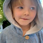 Short-Sleeve Poncho SHARK - For KIDS (Size 122-150) - Image 3