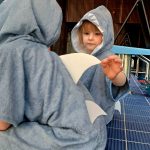 Short-Sleeve Poncho SHARK - For KIDS (Size 122-150) - Image 5