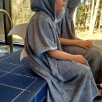 Short-Sleeve Poncho SHARK - For KIDS (Size 122-150) - Image 4