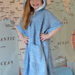 Short-Sleeve Poncho SHARK - For KIDS (Size 122-150) - Image 2