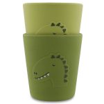Silicone Cups, 2-Pack - Mr. Dino