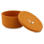 Silicone Snack Container with Lid - Mr. Fox - Image 2
