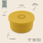Silicone Snack Container with Lid - Mr. Lion - Image 3