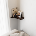 Wooden Corner Shelf - Edge - Image 5