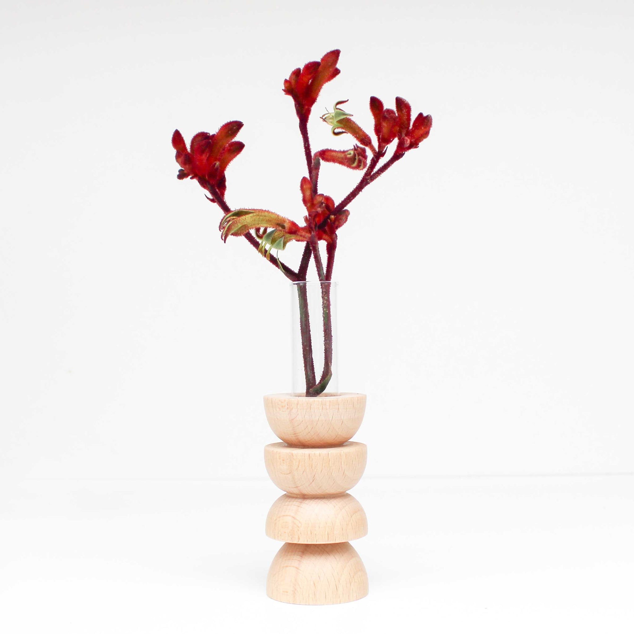 totem-wooden-vase-medium-n-4-59321052 Totem Wooden Vase - Medium Nº 4 - Image 1