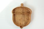Wooden Plate For Kids - Acorn - Image 2