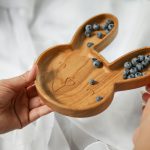 Wooden Plate For Kids - Bunny