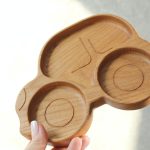 Wooden Plate For Kids - Car