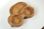 Wooden Plate For Kids - Car - Image 2