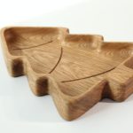 Wooden Plate For Kids - Christmas Tree