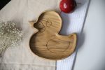Wooden Plate For Kids - Duckling