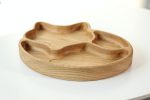 Wooden Plate For Kids - Fox With 3 Sectors - Image 4