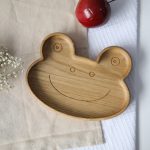 Wooden Plate For Kids - Frog