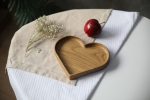 Wooden Plate For Kids - Heart - Image 2