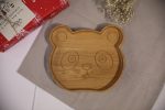 Wooden Plate For Kids - Panda - Image 3