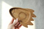Wooden Plate For Kids - Rocket