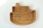 Wooden Plate For Kids - Ship